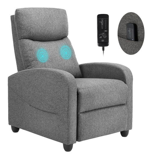 Recliner Chair for Adults, Massage Reclining Chair for Living Room