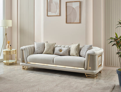 Romans Stationary Livingroom (2 Sofa & 2 Chair) Brick